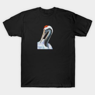 Red Crowned Crane T-Shirt